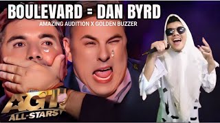 Golden Buzzer The Judges Cried When The Heard Extraordinary Voice Singing Boulevard  Dan Byrd [upl. by Elata]