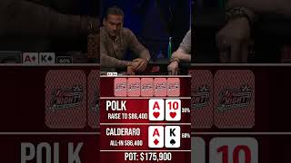 Doug Polk is ALL IN during Wild Poker Game for 175000  dougpolk poker shorts reels [upl. by Yssej]