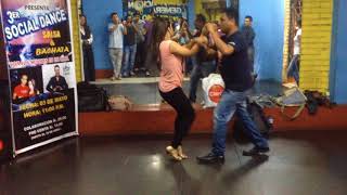 Salsa Clase 54  Sonora Carruseles  Micaela [upl. by Atinrahs]