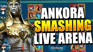 Ankora MY BEST LIVE ARENA Support  Raid Shadow Legends [upl. by Tildi]