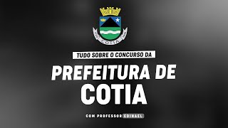 CONCURSO PREFEITURA DE COTIASP  PLANEJAMENTO DE ESTUDOS [upl. by Estele59]