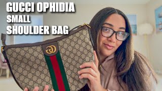 GUCCI Ophidia Small Shoulder Bag  Quick review [upl. by Aihsoem]