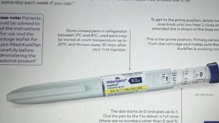 Mounjaro release in UK as multiuse KwikPen How does it differ from Autoinjector single use pen [upl. by Baelbeer]