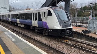 London Underground Central Line amp Elizabeth Line Trains Depart Ealing Broadway Station 22032024 [upl. by Ahsimet475]