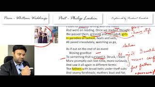 Whitsun Weddings  Philip Larkin  Meaning Explanation Themes [upl. by Boleslaw]