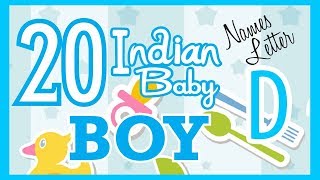 20 Indian Baby Boy Name Start with D Hindu Baby Boy Names Indian Name for Boys Hindu Boy Names [upl. by Carder478]