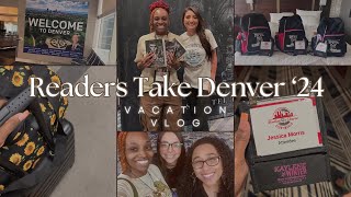 READERS TAKE DENVER 2024 vlog  author meet amp greets  book signings  meeting tiktok book besties [upl. by Lasko]