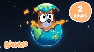 🔴LIVE Explore and Discover with Bingo 🌍 🚀  Adventure with Bluey and Bingo 🧡  Bingo [upl. by Fidelio]