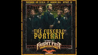 The Funeral Portrait quotGeneration psychoquot Fright Fest 103024 Detroit MI [upl. by Ayra]