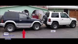 Reparación Inicial Mitsubishi Montero Pajero MK2 4M40 [upl. by Kcirdek]