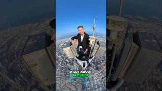 Facing My Fears Standing on the Tallest Building shorts mrbeast mrbeastshorts [upl. by Wileen]