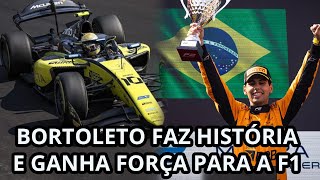 BORTOLETO FAZ ATÉ O IMPOSSÍVEL PRA CHEGAR NA F1 [upl. by Wills]