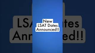 20222023 LSAT Dates Are Here [upl. by Alegnat445]