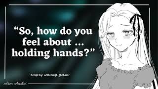 Nervous Girlfriend Asked About Holding Hands  F4M Handholding Shy Inner Thoughts Gushing [upl. by Dex]