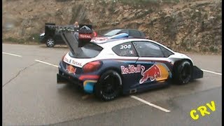 Pikes Peak 2013 Friday Practice  Seb Loeb  Peugeot [upl. by Sirap]