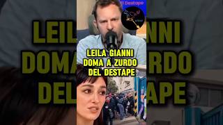 LEILA GIANNI DOMA A ZURDO DEL DESTAPE argentina casta leila [upl. by Assinna377]