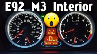 What Does A 140000 Mile BMW E92 M3 Interior Look Like [upl. by Ocnarfnaig819]