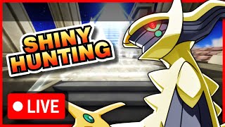 🔴LIVE🔴 HUNTING SHINY ARCEUS HE SHINES TODAY  Pokemon Shiny Hunting LIVE [upl. by Diva]