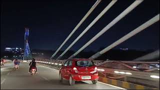 దుర్గం చెరువు  Cable Bridge in Hyderabad  extradosed bridge in Hyderabad  Beautiful location [upl. by Darb]