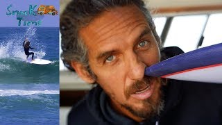 Rob Machado surfs an experimental Extended Go Fish SnackTime Ep2 [upl. by Lanie718]