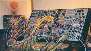 Tangerine Portal  Winter Modular Eloquencer  Ambient Eurorack Modular Synthesizer [upl. by Arretahs299]