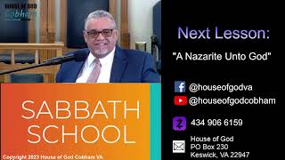 12724 House of God Cobham  Sabbath School [upl. by Pestana179]