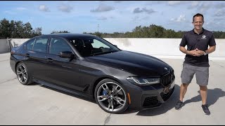 Is the updated 2021 BMW M550i enough luxury sport sedan for the PRICE [upl. by Aneek]