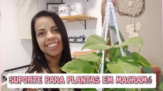 Suporte para plantas com fio de malha [upl. by Adniral]