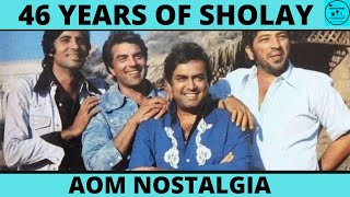 46 Years Of Sholay  Dharmendra  Amitabh Bachchan  Sanjeev Kumar  Hema malini  Sholay songs [upl. by Dedra110]