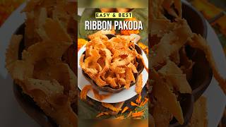 Best Ribbon Pakoda Recipe  Easy Snacks [upl. by Enella]