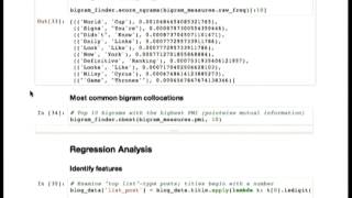 Analyzing social media data with Python [upl. by Emmet]