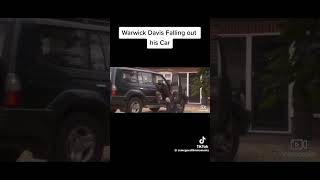 Warwick Davies falls out of his car [upl. by Shelby734]