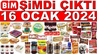 BİM 16 OCAK 2024 KATALOĞU  BİM KAMPANYA GIDA İNDİRİMLERİ  BİM GOFRET ÇİKOLATA amp KAHVALTILIK AKTÜEL [upl. by Hahsi]