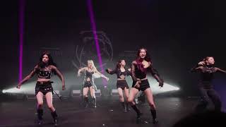 EVERGLOW 에버글로우  FIRSTwith entrance London240130 Fancam 직캠 [upl. by Bokaj]