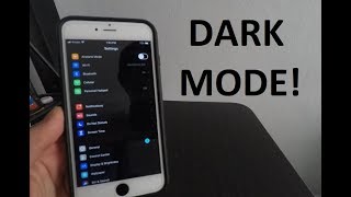 How to Get DARK MODE on your iPhone [upl. by Aleyak]