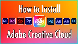 How to Install Adobe Creative Cloud Apps for Students and Educators [upl. by Tarsus]