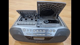 Sony CFD S05 Boombox [upl. by Hnaht]