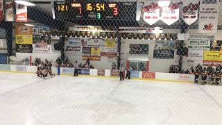 Ottawa West Golden Knights  Casselman Vikings December 19 2023 Period 3 [upl. by Harehs]