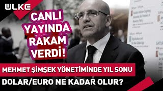 Mehmet Şimşek Yönetiminde Yıl Sonu Dolar ve Euro Ne Kadar Olur [upl. by Cirdla]