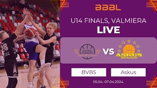 Bertanu Valmieras BS 2010 vs KK Askus JetoilOrissaare 2010  BBBL boys U14 Finals Stage [upl. by Joete]