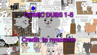 COMIC DUBS 1  5 comics by nyazsche [upl. by Erhard]