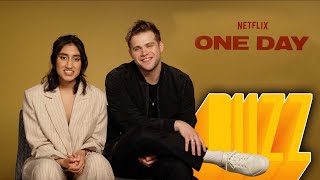 Netflix One Day meet the stars Ambika Mod amp Leo Woodall [upl. by Quill]