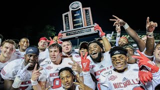 Nicholls Football 2019 River Bell Classic  Colonels  Southeastern Mini Movie [upl. by Valentijn]