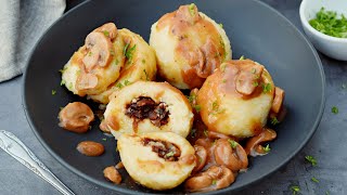 German Potato Dumplings Recipe Kartoffelklöße [upl. by Ennirak]