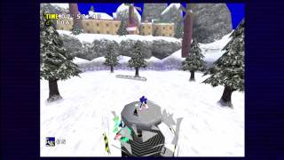 Sonic Adventure DX Ice Cap Sonic 1080 HD [upl. by Chrissa477]