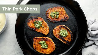 How to Cook Thin Pork Chops [upl. by Eledoya]