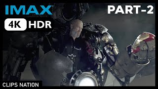 Iron Man vs Iron Monger  Final Fight Scene  PART 2 4K HDR IMAX [upl. by Pennington]