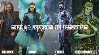 Thor’s Journey to Jotunheim Giants Illusions and Unbreakable Challenges ⚡thor norsemythology [upl. by Schreck606]