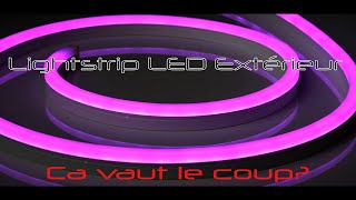 Philips Hue Lightstrip Extérieur  ça vaut le coup dacheter [upl. by Affrica240]