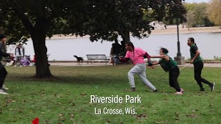 HoChunk host traditional lacrosse game at Riverside Park [upl. by Spieler]